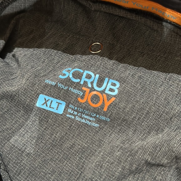Scrub joy charcoal heather scrubs - Picture 3 of 3